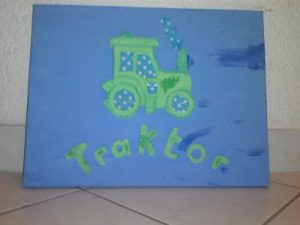 Bild für Kinderzimmer Traktor Foto Blog