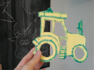 Bild für Kinderzimmer Traktor Foto Blog4