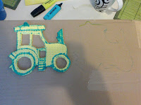 Bild für Kinderzimmer Traktor Foto Blog6