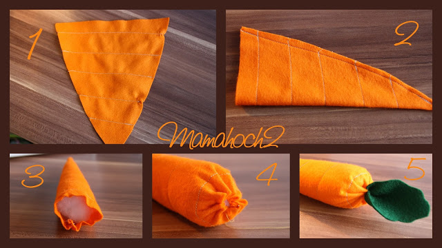 Playfood Tutorial Spielessen Aus Filz Nahen Mamahoch2