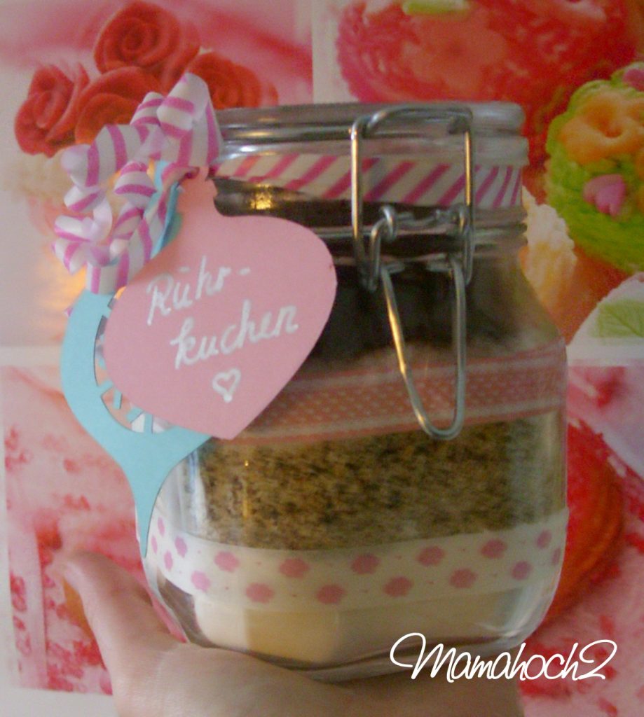 Last Minute Geschenk Backzutaten im Glas DIY7