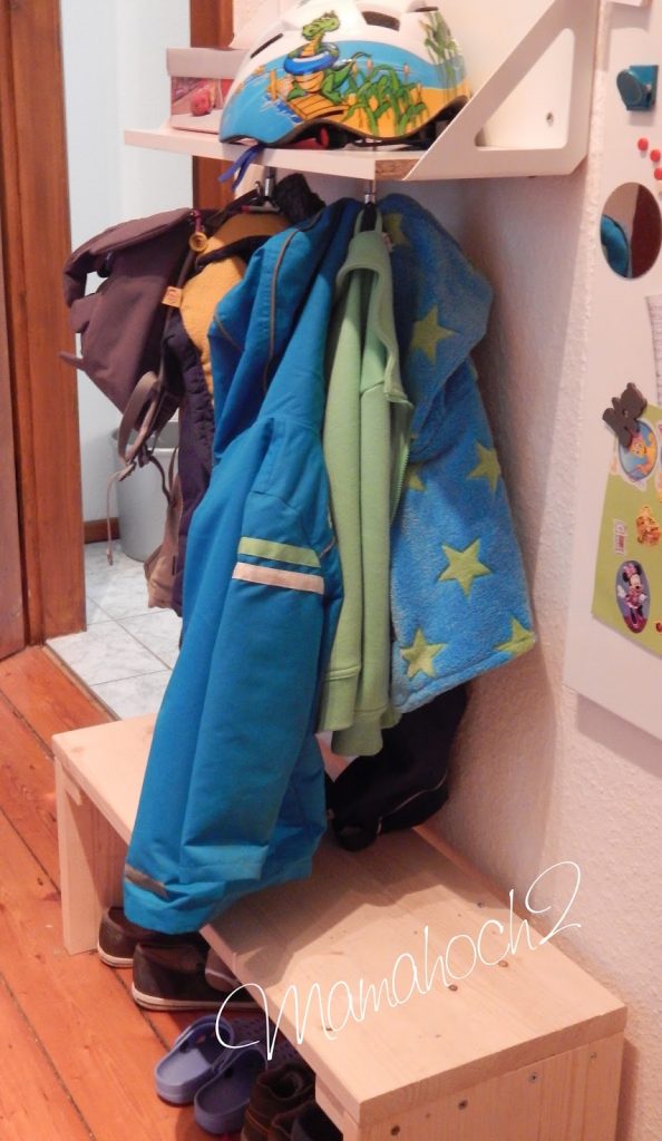 Kindergarderobe DIY