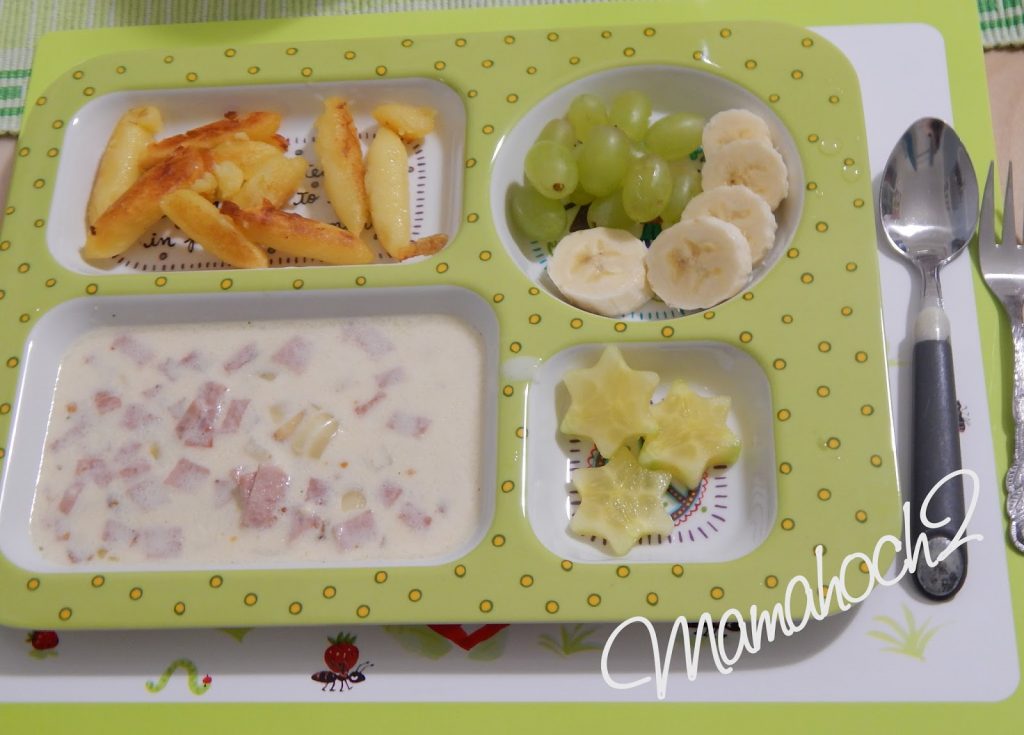 Kindertablett Melamin mit Essen Ausstechformen1