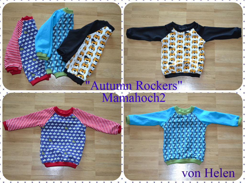 Autumn Rockers Raglan Pullover Nähanleitung Freebook Beispiele5