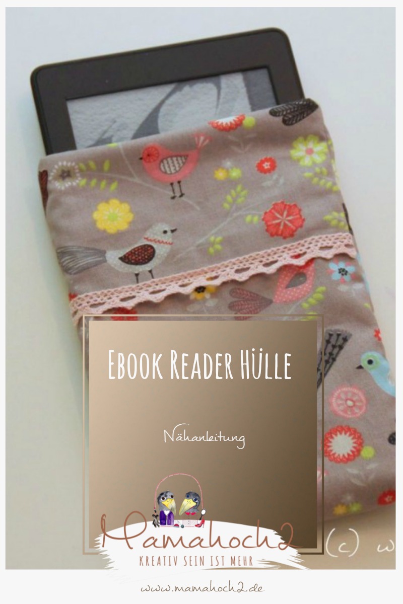 Nähanleitung Ebook Reader Hülle