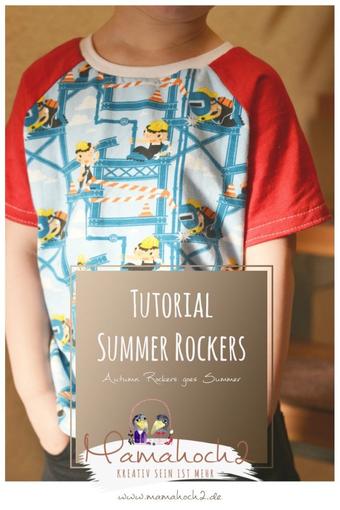 T-Shirt nähen &#8211; Summer Rockers &#8211; Freebook 5
