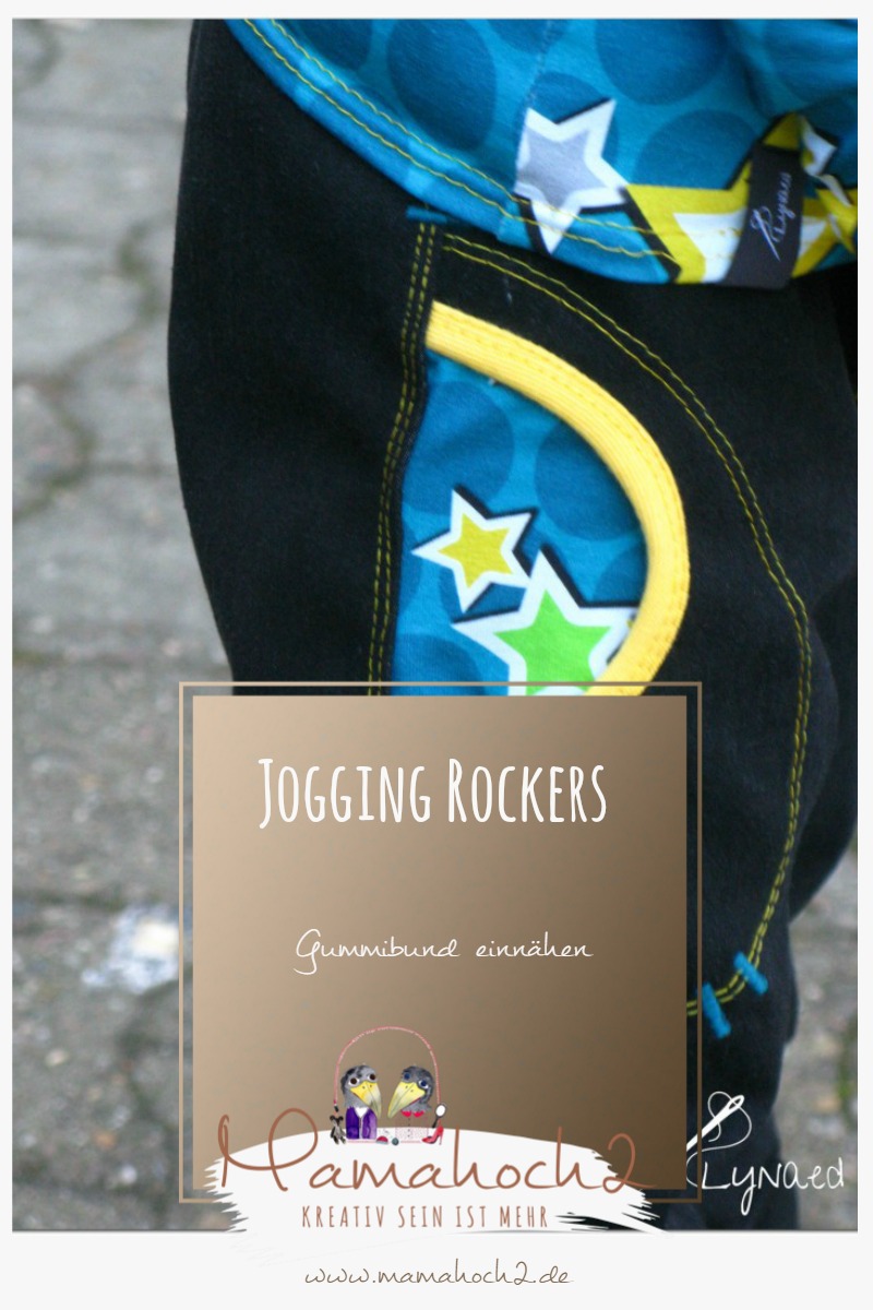 Gummibund einnähen Jogging Rockers