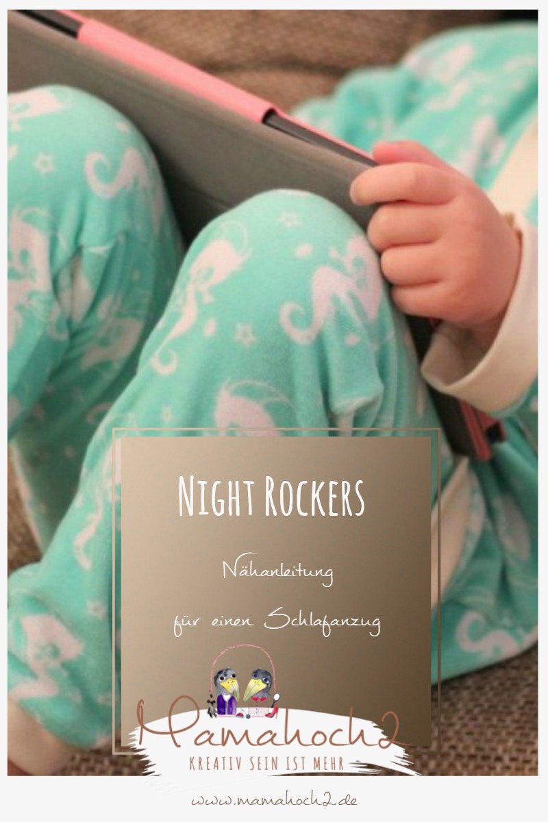Nähanleitung für einen Schlafanzug &#8211; Mamahoch2 Night Rockers