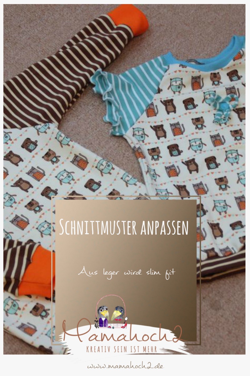 Schnittmuster anpassen &#8211; so machst du aus dem legeren Pulli eine slim fit-Version