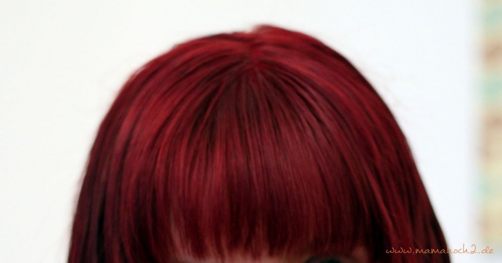 Gefärbte haare blondieren rot Rote Haare