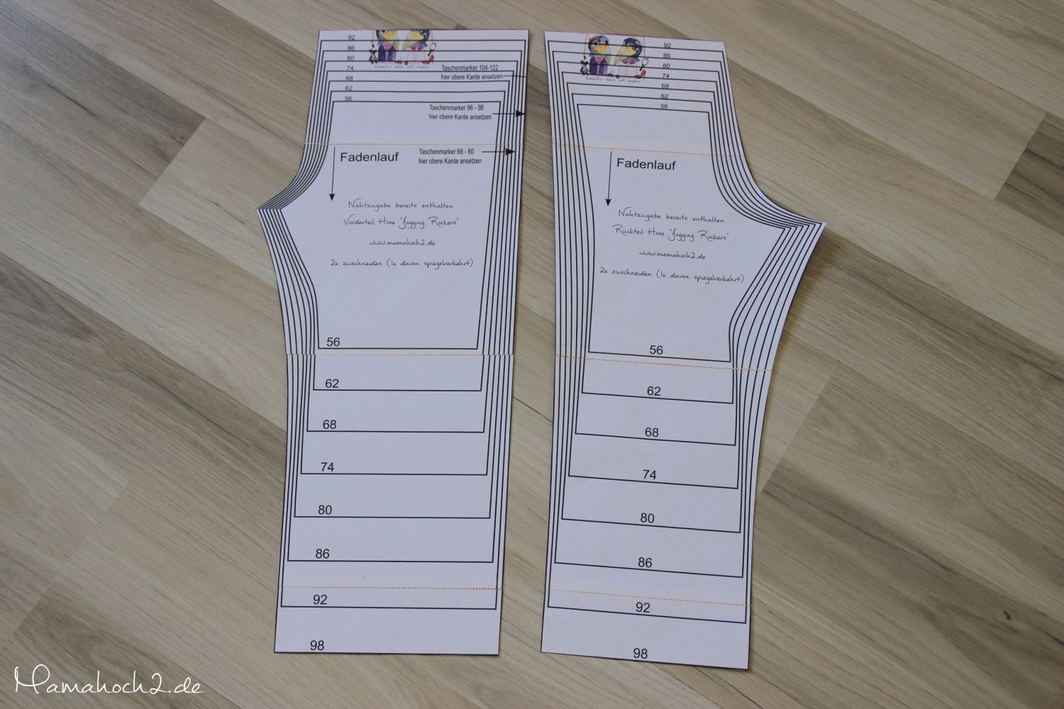 Hier findest du kostenlose schnittmuster nur für dich! Schnittmuster Kinder Hose Kostenlos Ausdrucken . Tutorial zur Legging Rockers ⋆ Mamahoch2