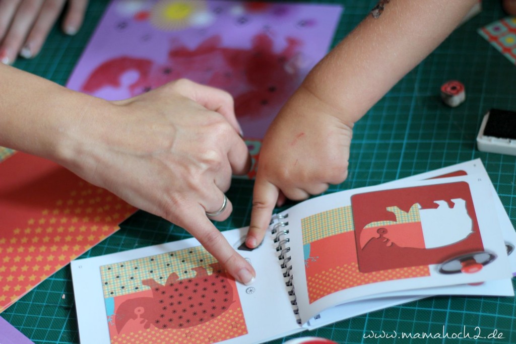 stempel schablonen dschungel fips kindergeburtstag