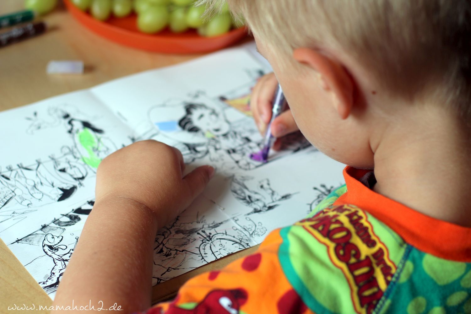 Malen für Kinder Kreativität fördern mit Stiften und Farben ⋆ Mamahoch2