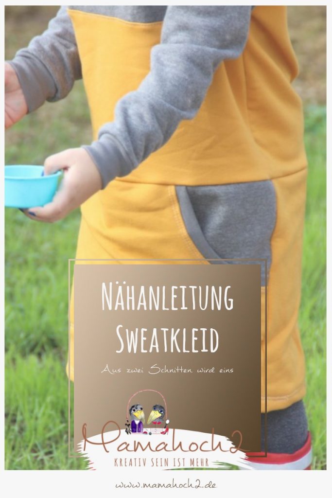 sweatkleid Nähanleitung 1