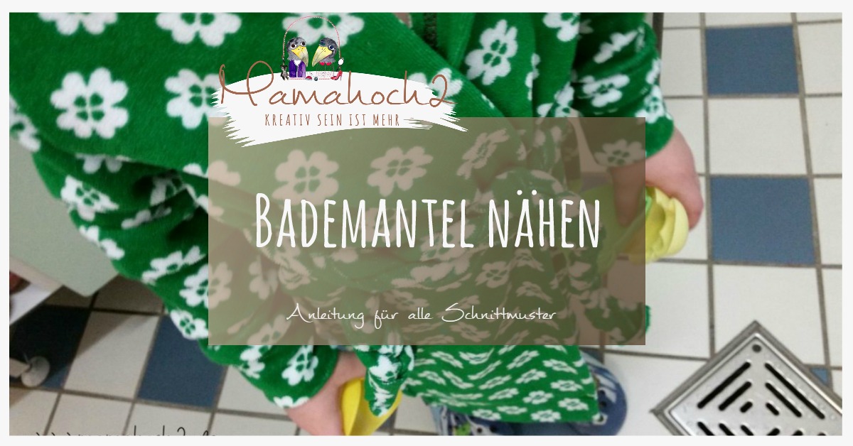 Nähtutorial Bademantel –  Bade Rockers