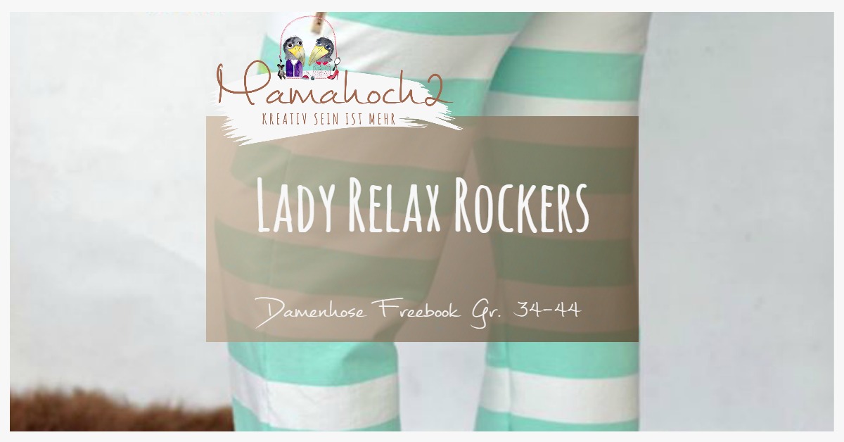 Freebook Lady Relax Rockers – Nähanleitung Jogginghose
