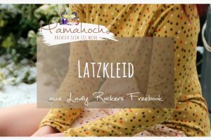 Latzkleid nähen freebook