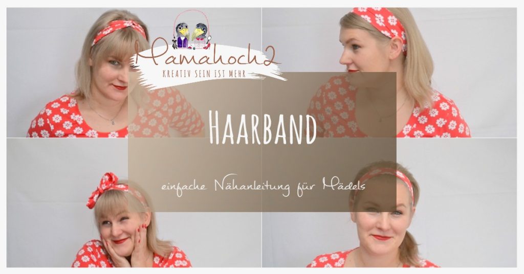 Nähanleitung Haarband