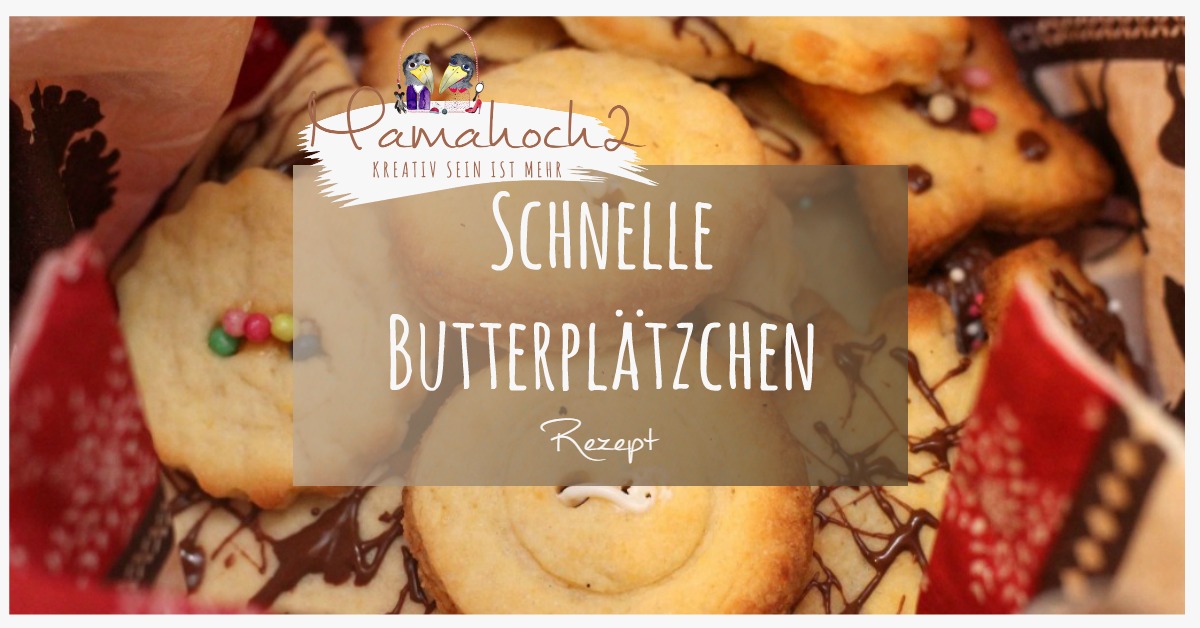 Das schnelle Butterplätzchenrezept für echte Handmadefans: Knopfplätzchen