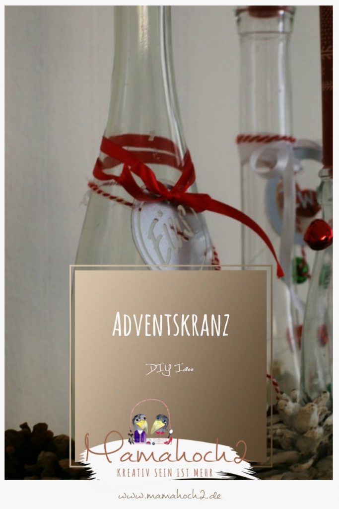 DIY Idee &#8211; Adventskranz mal anders