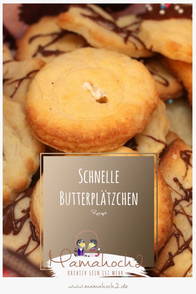 Rezept für schnelle Butterplätzchen