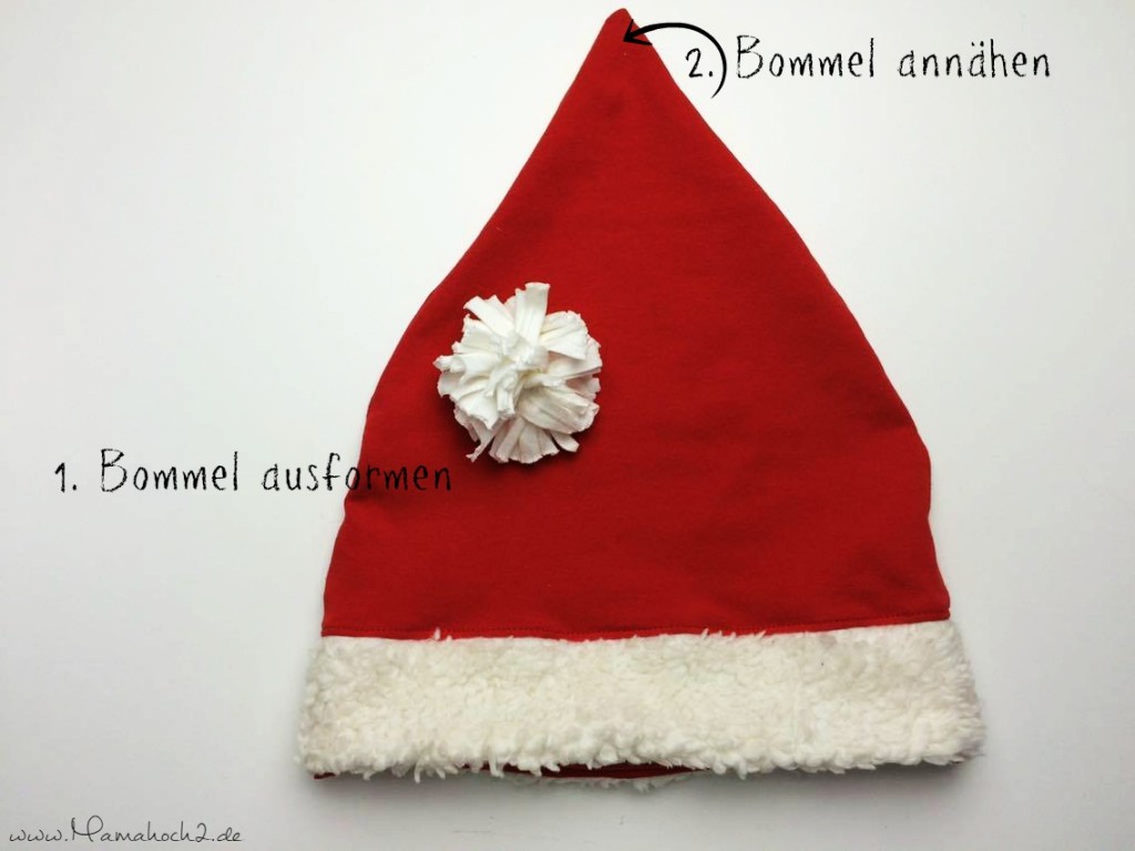 Mamahoch2 Weihnachten Mütze Tutorial 14