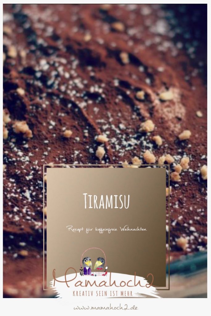 Rezept für koffeinfreies Tiramisu