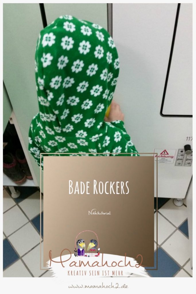 Bade Rockers &#8211; Nähtutorial für einen Bademantel