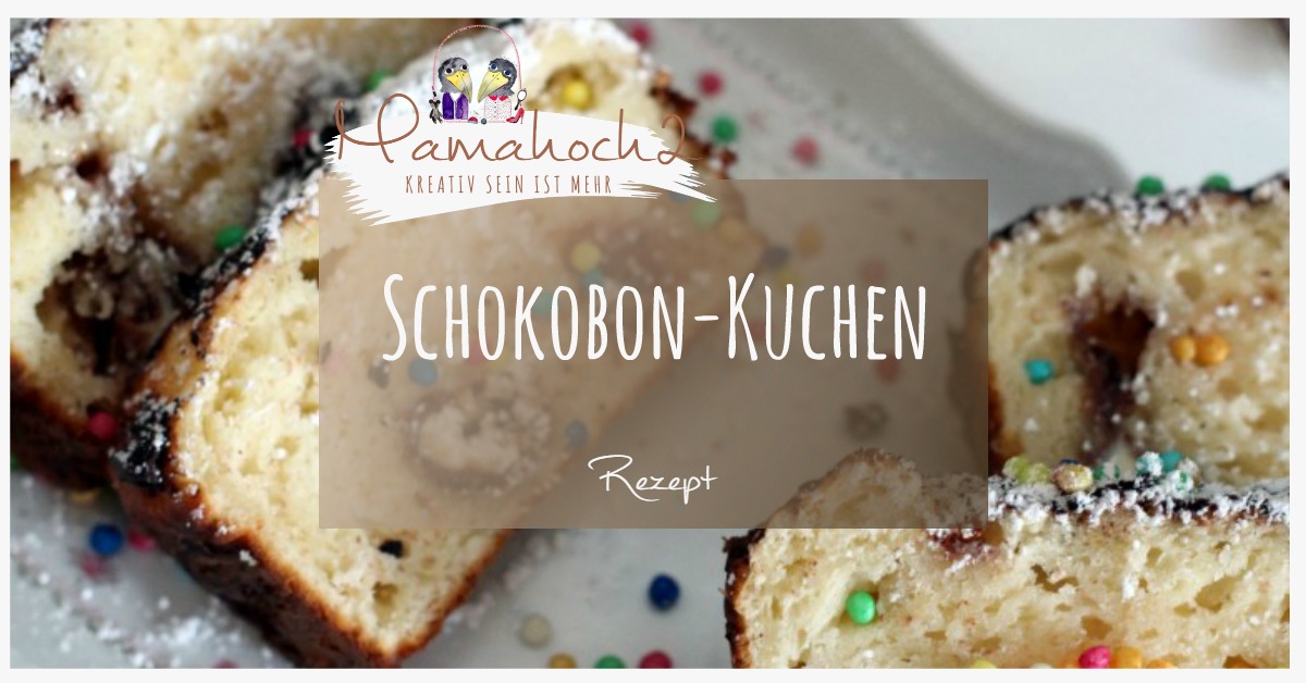 schnell und lange frisch: Schokobon Kuchen für den Kindergeburtstag