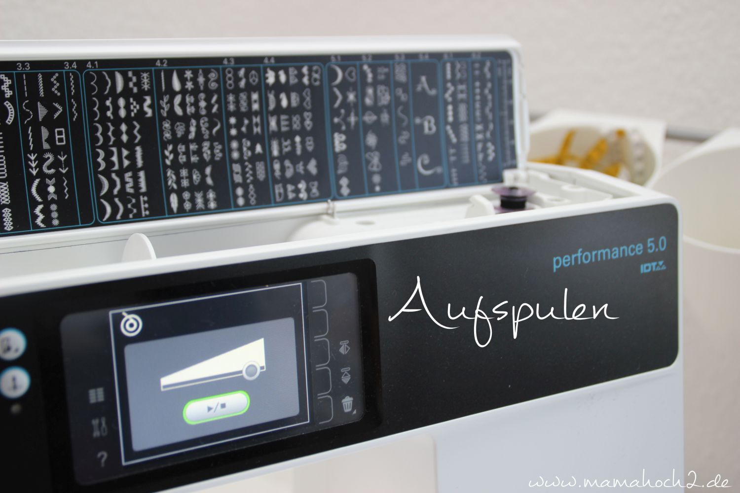 Unser Alleskönner Nähmaschine Pfaff performance 5.0 ⋆ Mamahoch2
