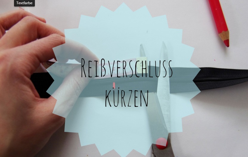 reißverschluss kürzen