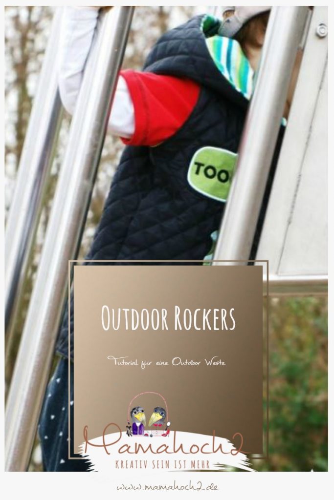 Outdoor Rockers Nähanleitung für eine Outdoor Weste