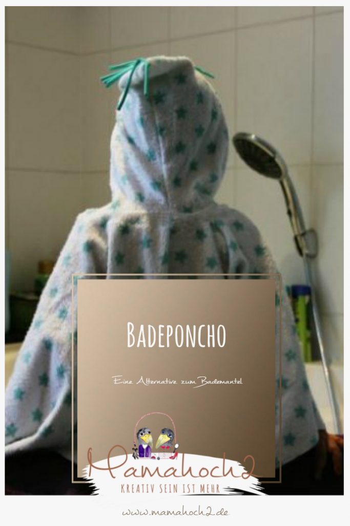 Nähanleitung Badeponcho &#8211; eine Alternative zum Bademantel