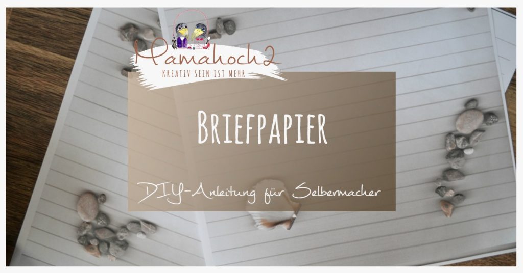 Produktbild Briefpapier DIY