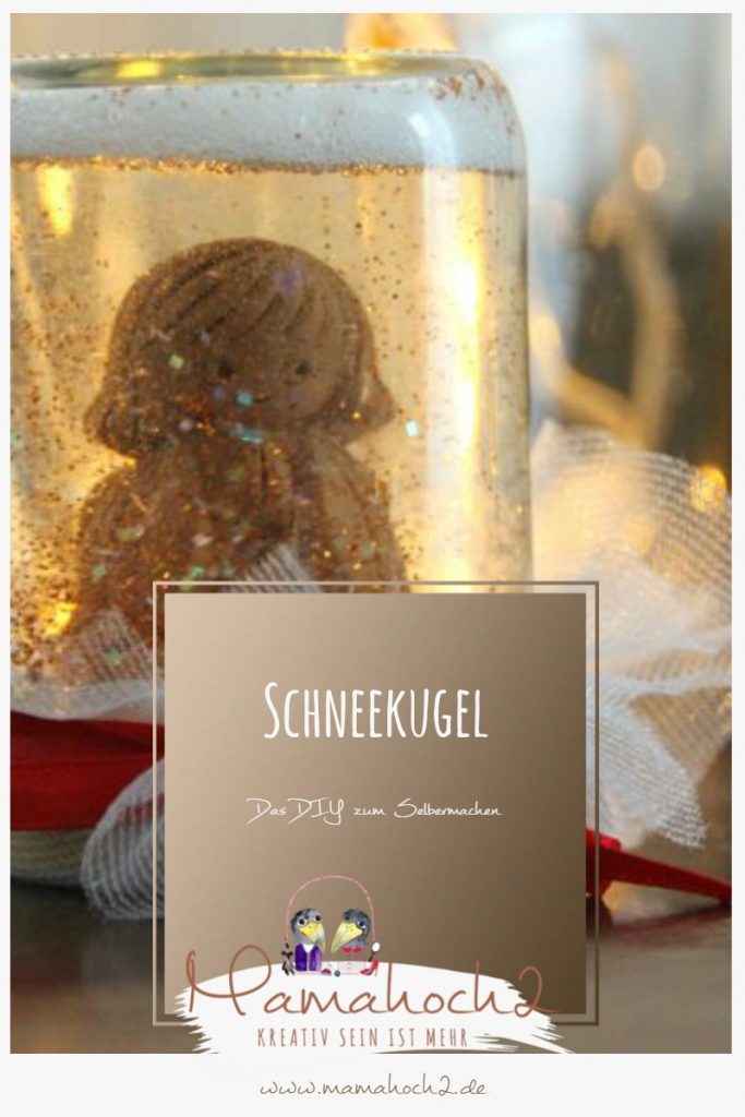 Schneekugel zum Selbermachen