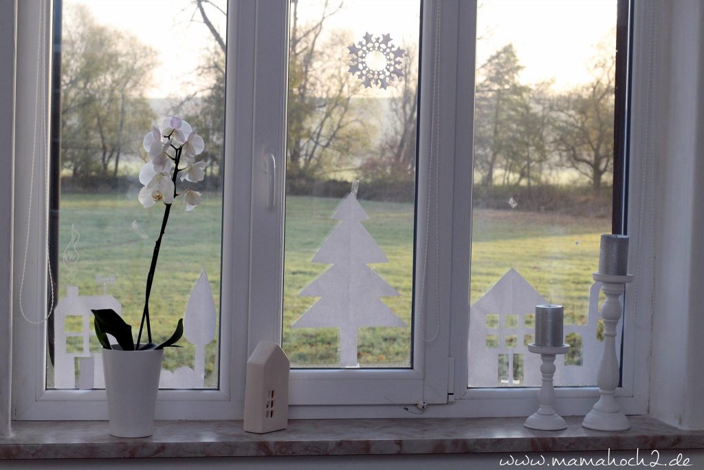 Winter Fensterbilder Diy Ein Paar Ideen Wie Du Deine Fenster
