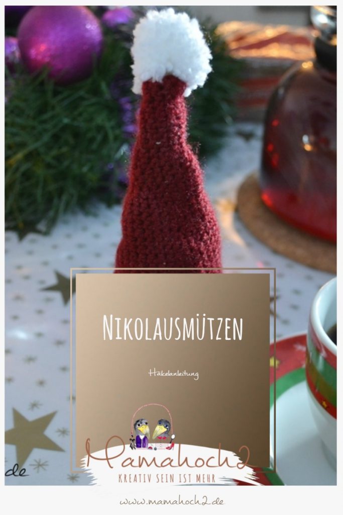 Häkelanleitung für Nikolausmützen