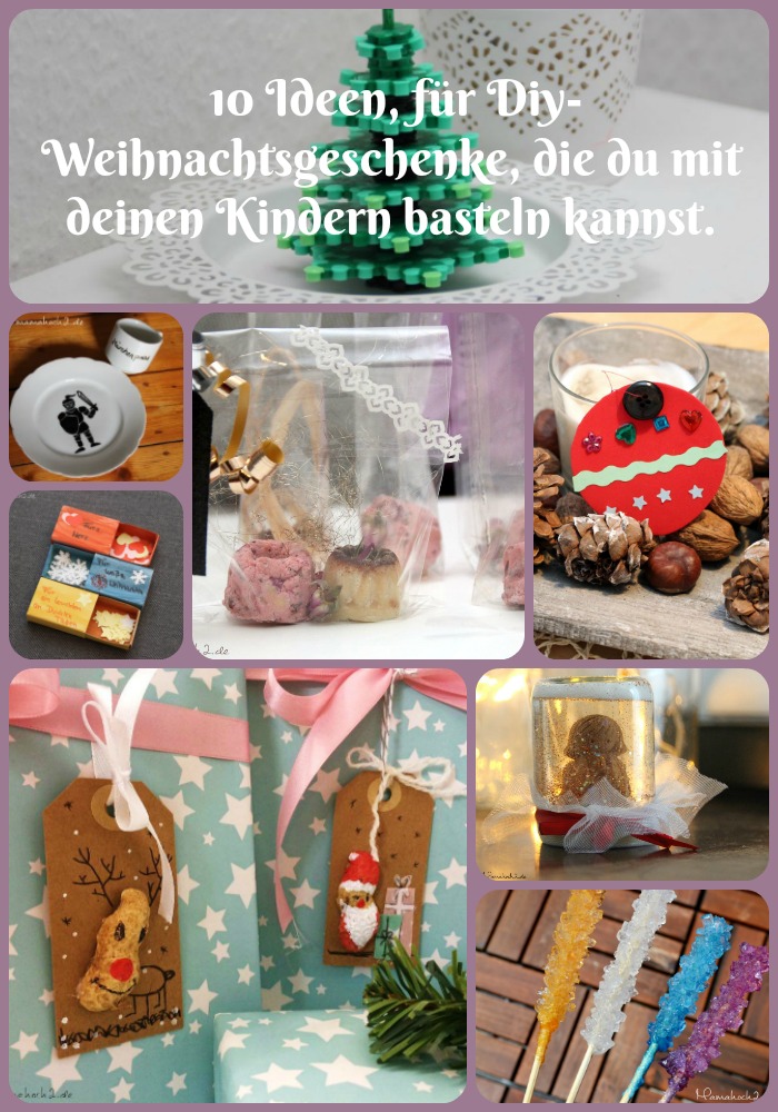 Praktische Weihnachtsgeschenke Basteln Mit Kindern | Frohe und