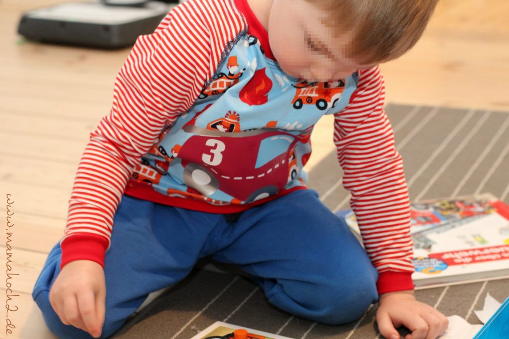 Feuerwehr Kindergeburtstag Geburtstagsshirt nähen