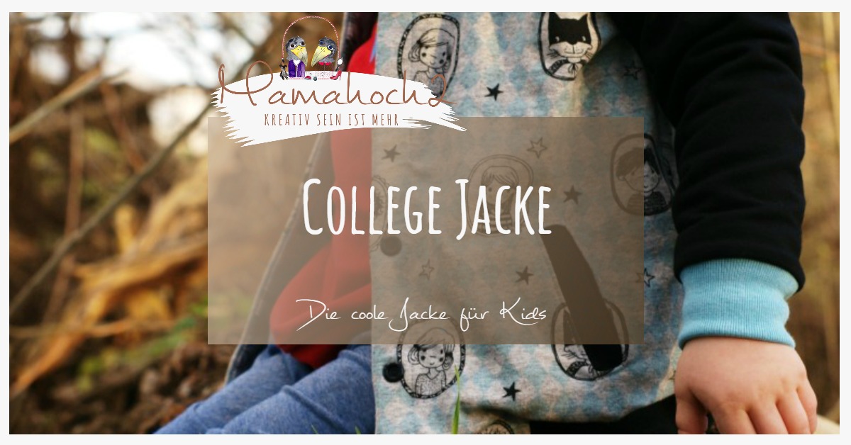 Coole Jacke für Kids: die Collegejacke in Kindergröße