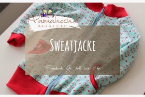 Nähanleitung Freebook kostenloses Schnittmuster Sweatjacke Kids