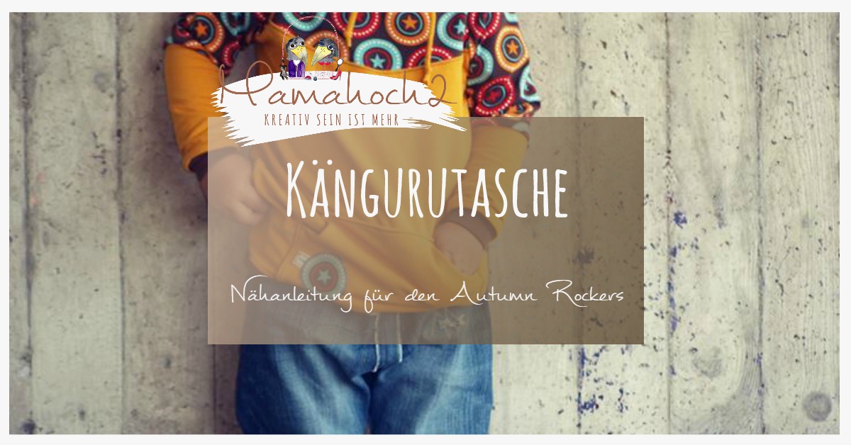 Tutorial | Kängurutasche nähen