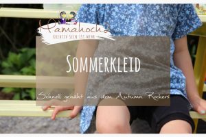 Nähanleitung Sommerkleid aus Autumn Rockers Freebook