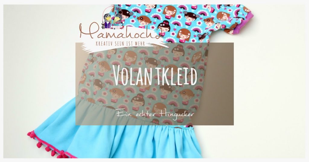 Nähanleitung Volantkleid Summer Rockers