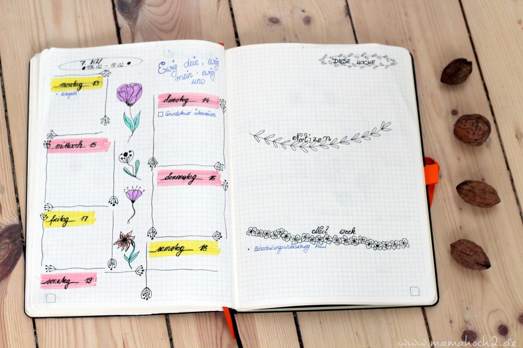 bullet journal aufbau anfang einstieg bujo terminplaner scrapbook (3)