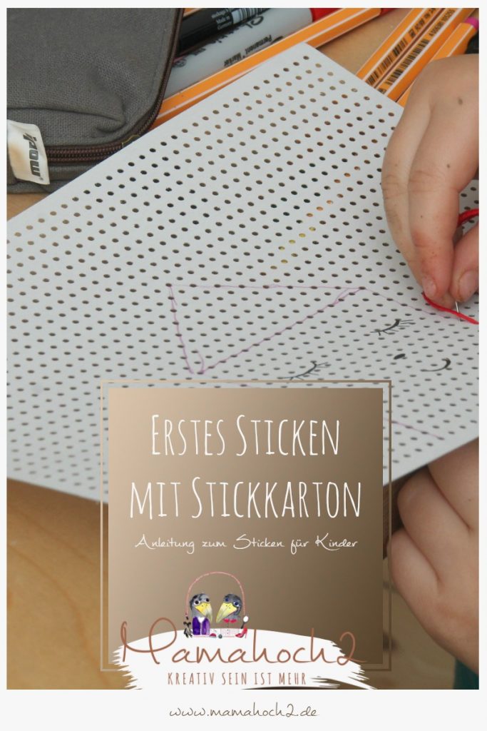 sticken für kinder mit stickkarton sticktwist selfmade deko (9)