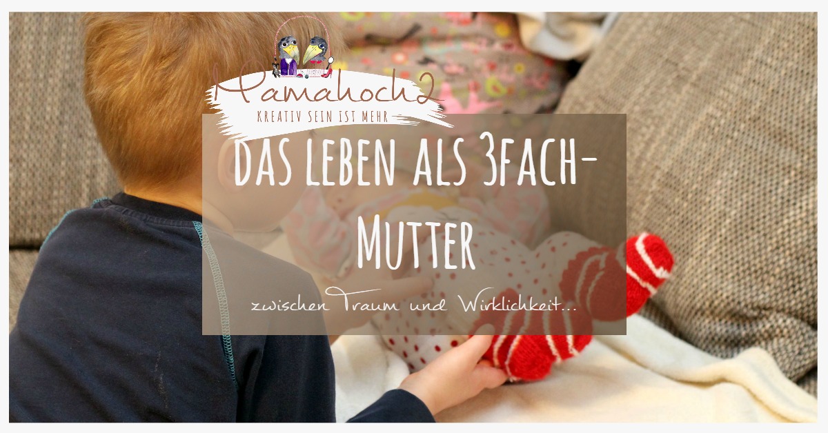 Ich habe mir das mit 3 Kindern leichter vorgestellt…