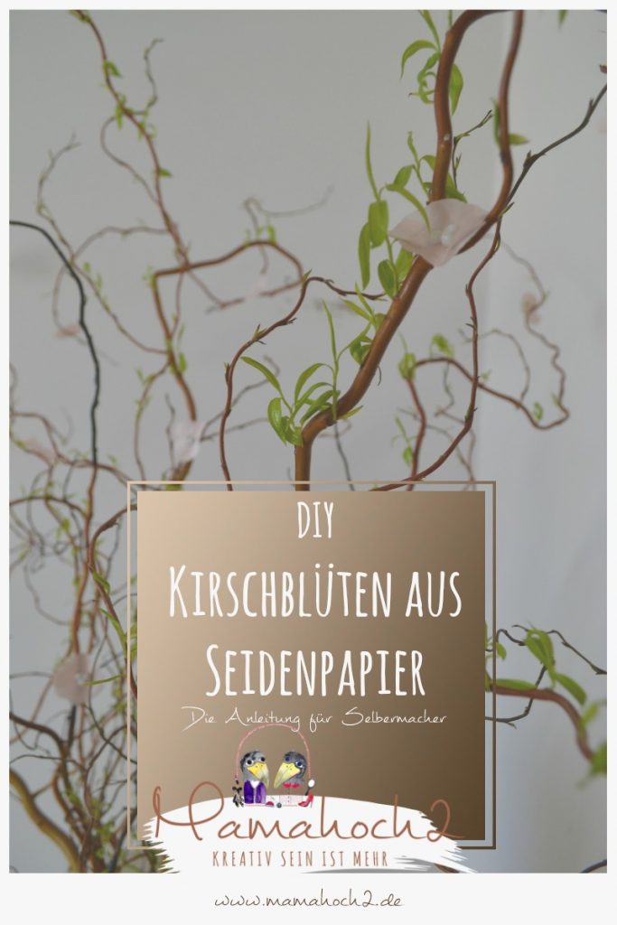 Kirschblüten aus Seidenpapier &#8211; Bastelanleitung 15