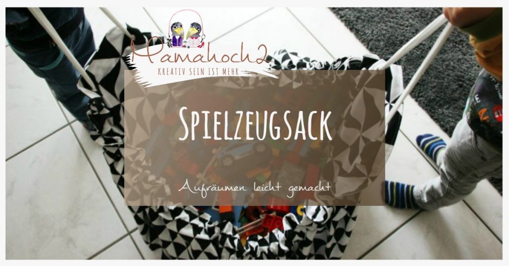 Nähanleitung Tutorial Spielzeugsack