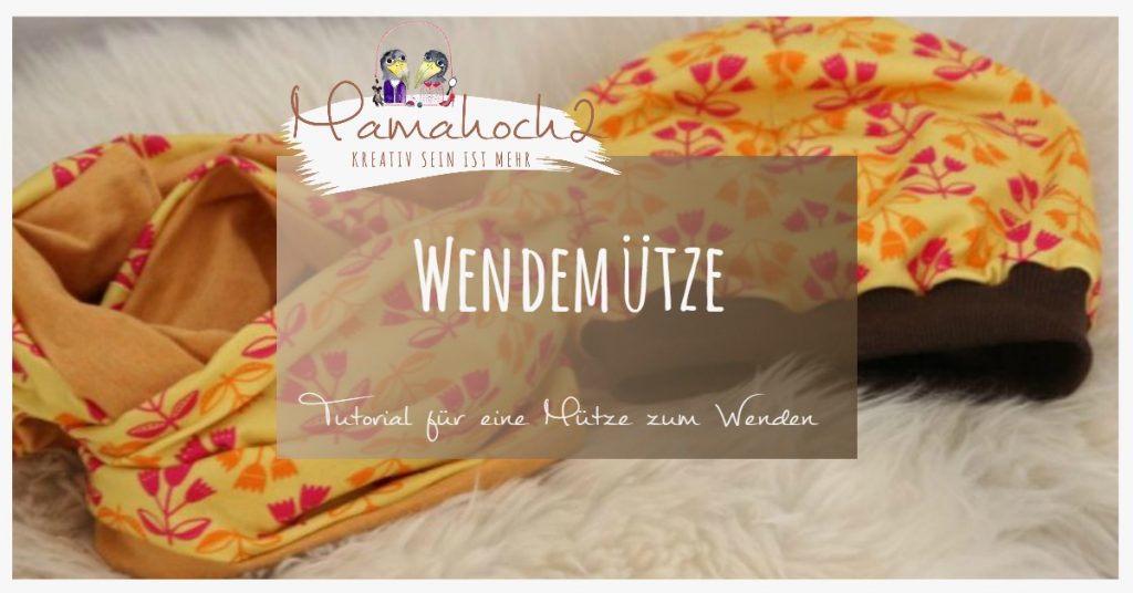 Nähanleitung Wendemütze Freebook Beanie